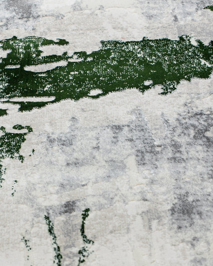 Covor living Rose 36506C Verde (Safir)/Gri