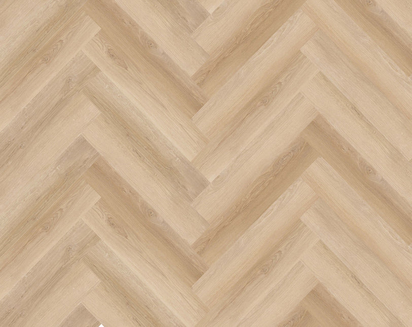 Parchet SPC Herringbone Cream Oak 103 – 625x127x6,5 mm