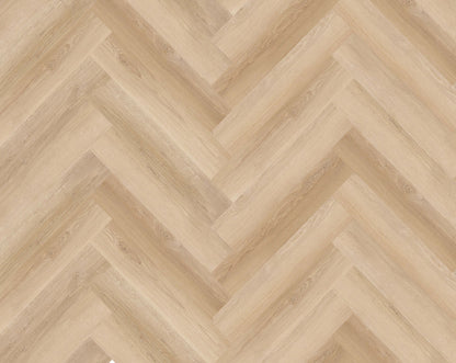 Parchet SPC Herringbone Cream Oak 103 – 625x127x6,5 mm