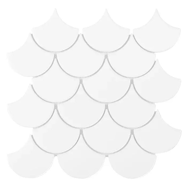 Mozaic Mini Fish Scale White 88 29,6×30