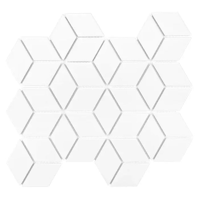 Mozaic Mini Rombic White 48 30,7×26,8