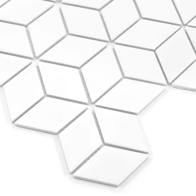 Mozaic Mini Rombic White 48 30,7×26,8