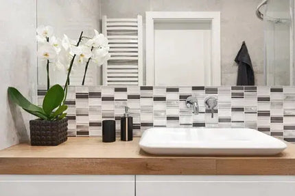 Mozaic Allumi Piano Grey 73 29,3×29,8