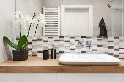 Mozaic Allumi Piano Grey 73 29,3×29,8