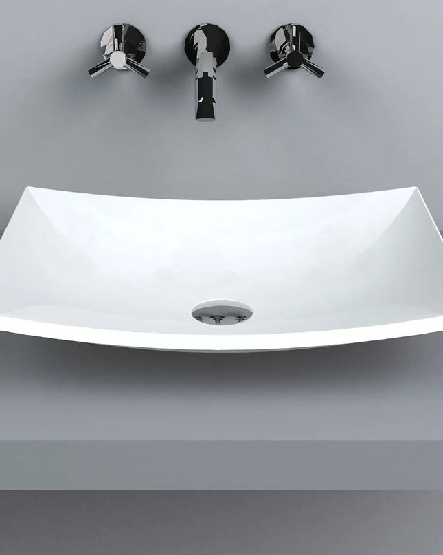 Lavoar pe blat Corona, alb lucios Miraggio