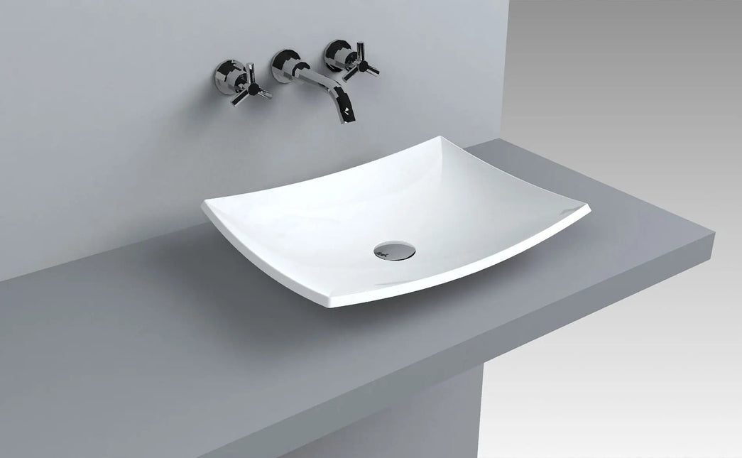 Lavoar pe blat Corona, alb lucios Miraggio