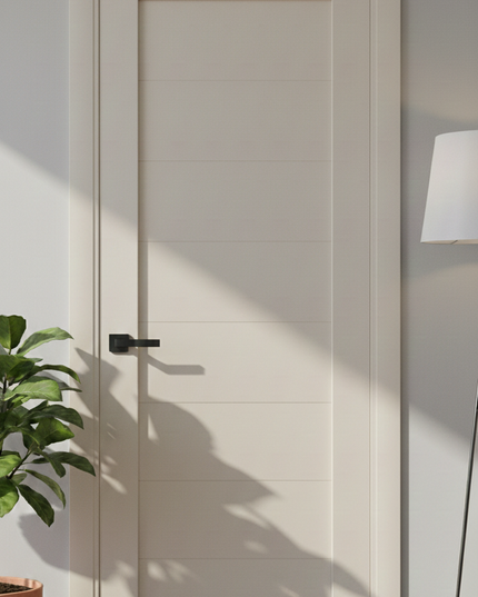 Ușă de interior T-04-design orizontal minimalist