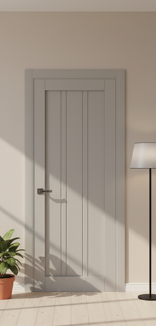 Ușă de interior ML-703 – Eleganță clasică cu accente verticale