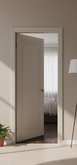 Ușă de interior ML-713 – Design clasic elegant cu chenar sculptat