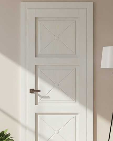 Ușă de interior ML-602 clasică cu 3 panouri decorative