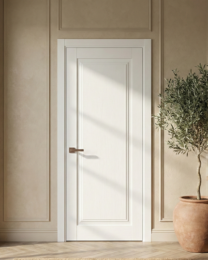 Ușă de interior ML-08 cu panou frezat, design clasic elegant