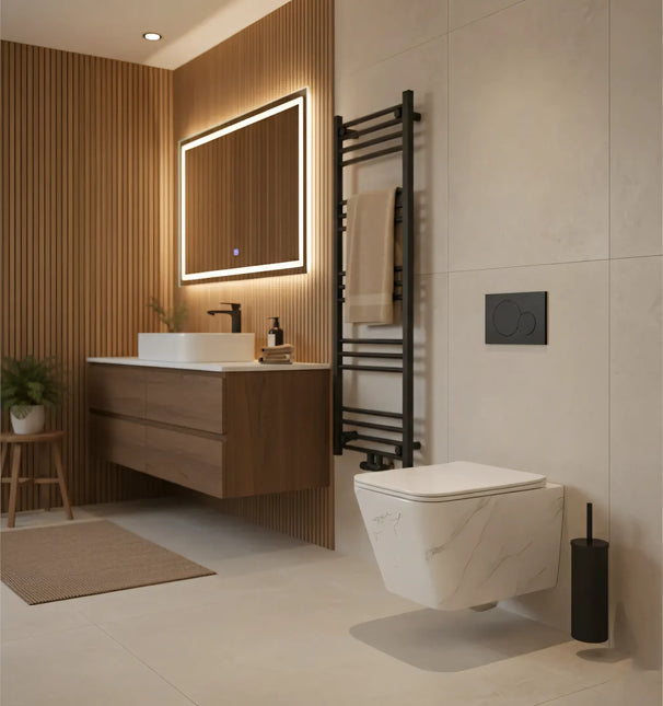 Vas WC Rimless - Calacatta White