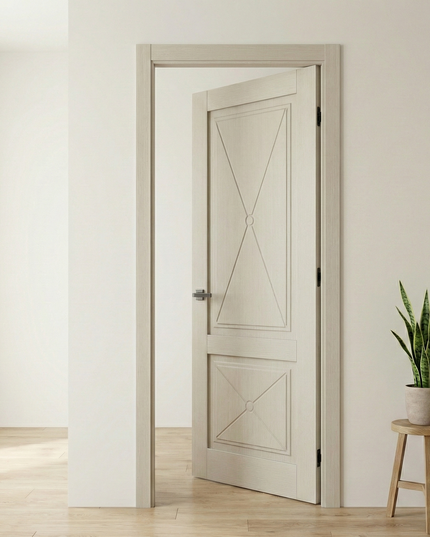 Ușă de interior ML-1002 clasică cu design geometric