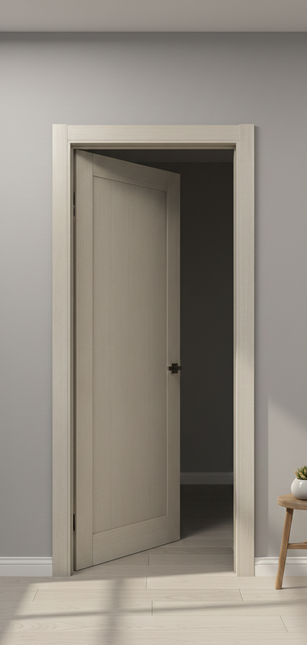 Ușă de interior ML-00F modernă, fără sticlă, design minimalist