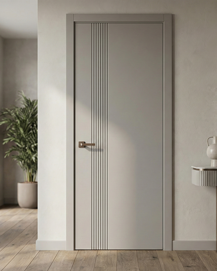 Ușă de interior ST-34 – Design vertical asimetric modern