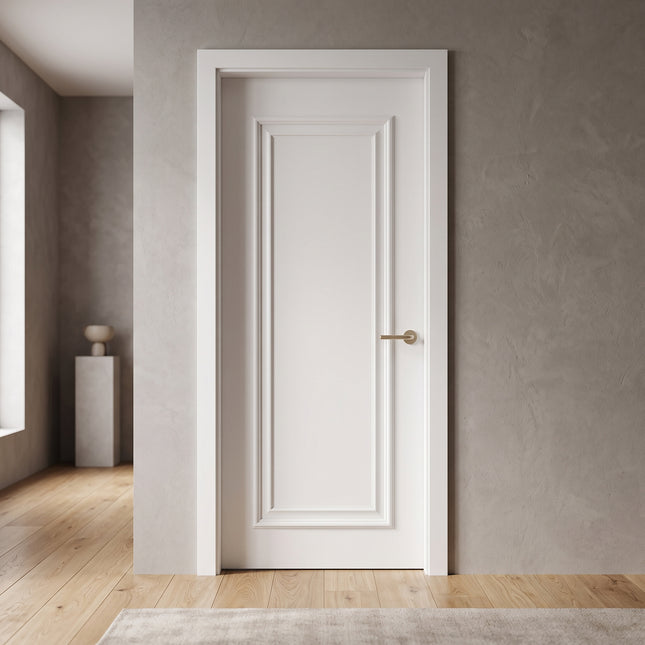 Ușă interior JYP-107 vopsită cu balamale ascunse