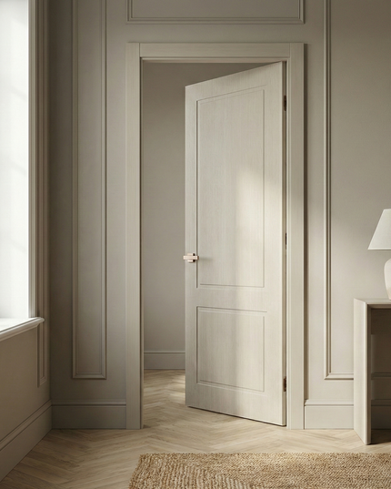Ușă de interior ST-22 – Stil grafic cu două panouri moderne