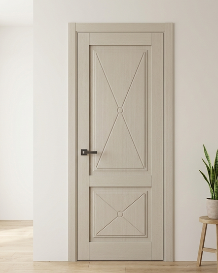 Ușă de interior ML-1002 clasică cu design geometric