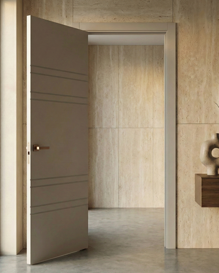 Ușă de interior ST-08 – Design modern cu linii orizontale