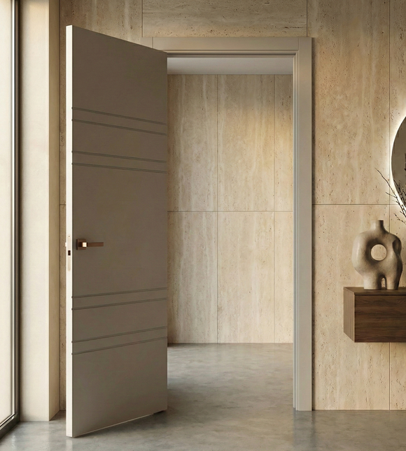 Ușă de interior ST-08 – Design modern cu linii orizontale