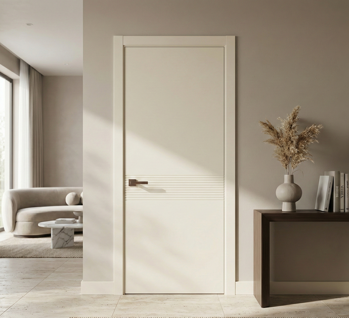 Ușă de interior ST-33 – Frezare orizontală modernă