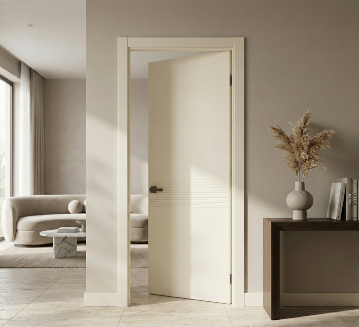 Ușă de interior ST-33 – Frezare orizontală modernă