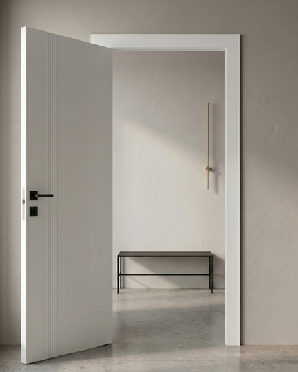 Ușă de interior albă JY-003