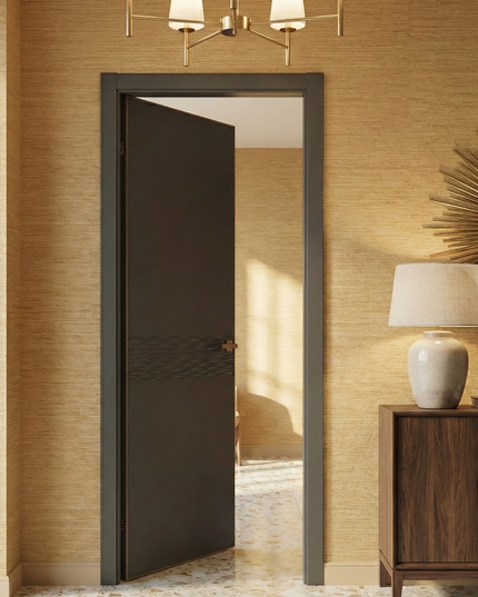 Ușă de interior ST-11 – Design cu textură valuri 3D