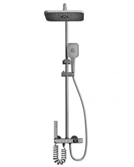 Coloana Dus Gri Mat cu Afișaj LCD pentru Temperatura Apei Smack 04 gri 1803 B