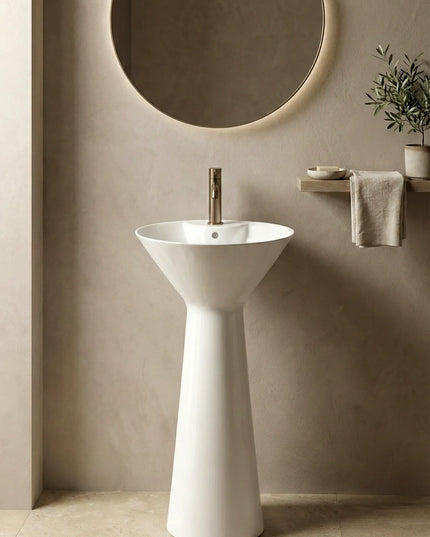 Lavoar freestanding H11 alb – design modern