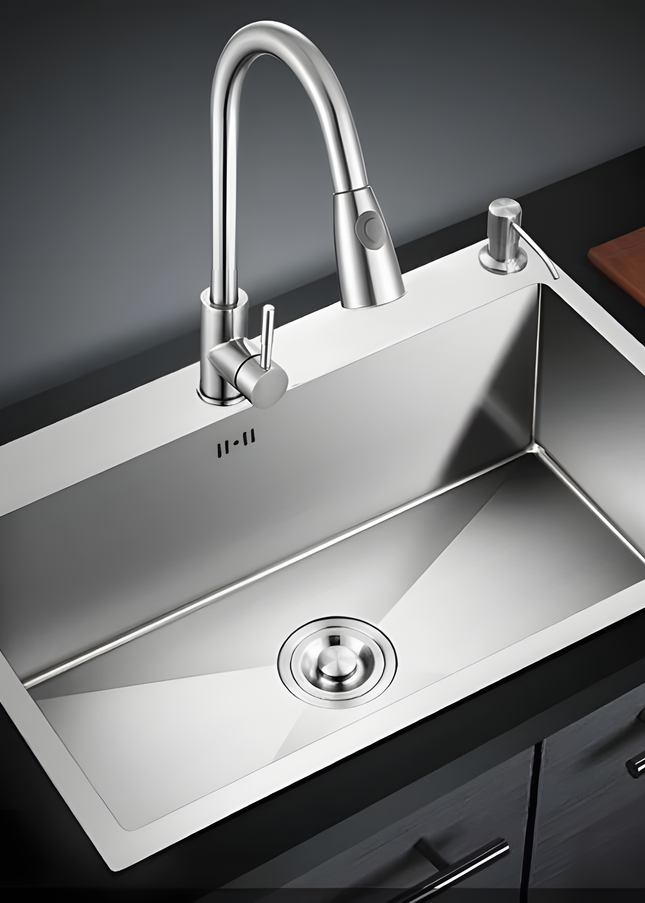 Chiuvetă multifuncțională HM-Tap Hole Satin