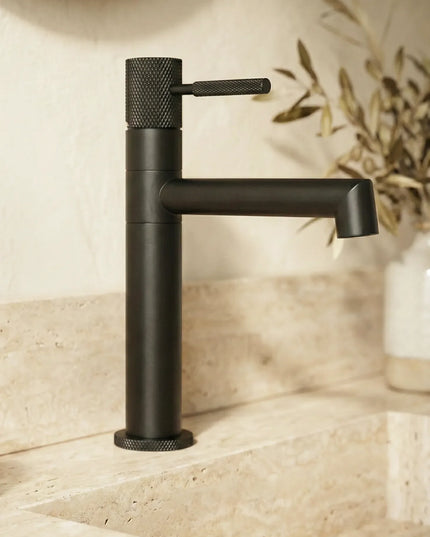 Baterie lavoar – Model Hiro – Negru mat