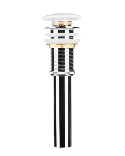 Ventil lavoar tip pop-up cu capac ceramic alb