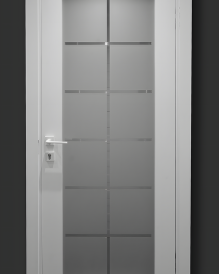 Usa de interior alb mat vopsit LOFT PORTO