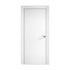 Ușă de interior Pulls alb mat cu toc reglabil – design discret, complet echipată, livrare rapidă