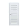 Ușă interior Bit 06 White Silk Mat – complet echipată, cu toc reglabil și design alb mat mătăsos