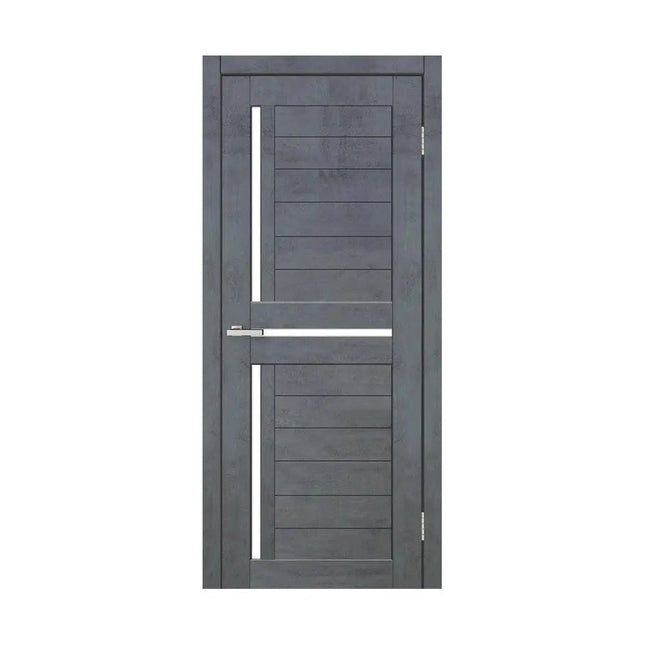 Ușă interior LEGO 01 Dark Cement – complet echipată, cu toc reglabil