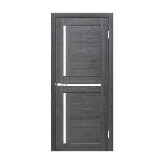 Ușă interior LEGO 01 Dark Oak – complet echipată, cu toc reglabil