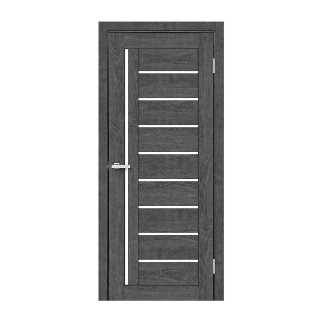 Ușă interior LEGO 07 Dark Oak – complet echipată, cu toc reglabil