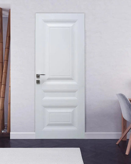 Ușă interior Smart 3 albă mată – complet echipată, cu toc reglabil