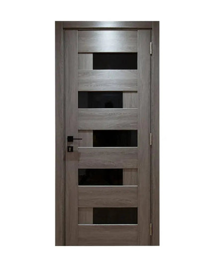 Ușă de interior RINO 16 Eugene Oak cu toc reglabil – aspect de stejar natural, complet echipată, livrare rapidă