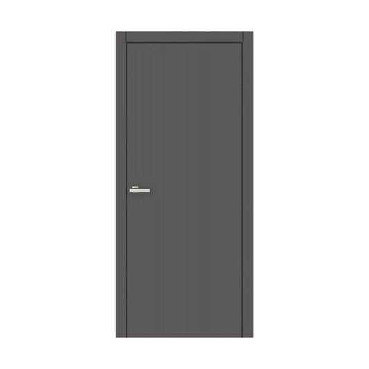 Ușă interior Blank Graphite – complet echipată, cu toc reglabil