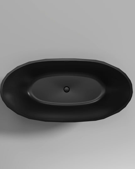 Cada din acril freestanding elaya JL6815 negru mat