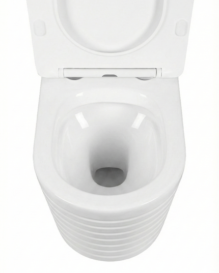 Vas WC Suspendat Rimless – Alb Lucios Striat