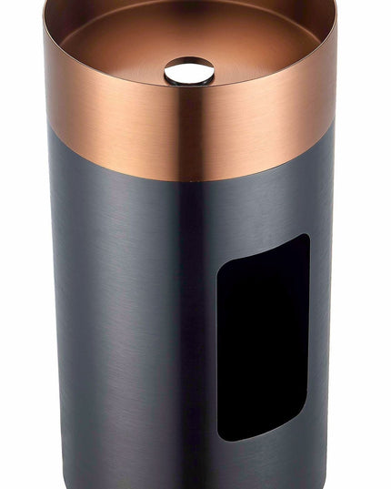 Lavoar Freestanding din Inox Elegant cu Bază Mată- 3883 Rose Gold-Black 38110-R