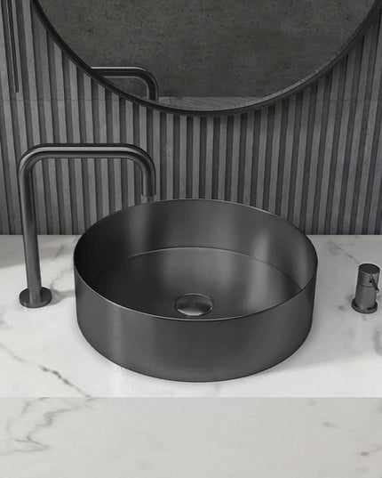 Lavoar Modern din Inox pentru Blat 3811-Black