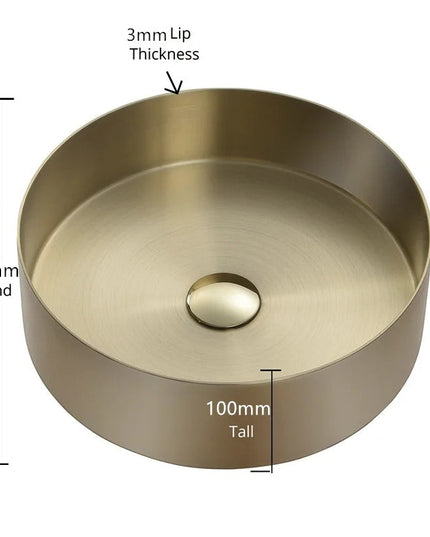 Lavoar Modern din Inox pentru Blat 3811-Rose