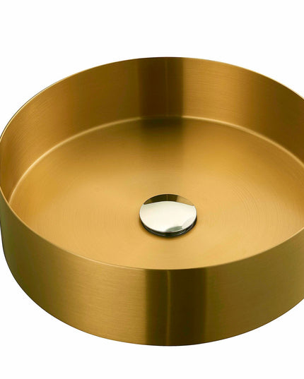 Lavoar Modern din Inox pentru Blat 3811-Gold