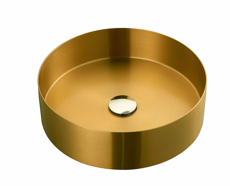 Lavoar Modern din Inox pentru Blat 3811-Gold