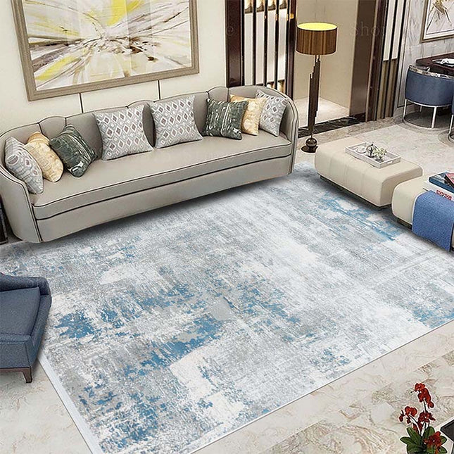 Covor Royal Lootus LO16A Gri/ Turcoaz